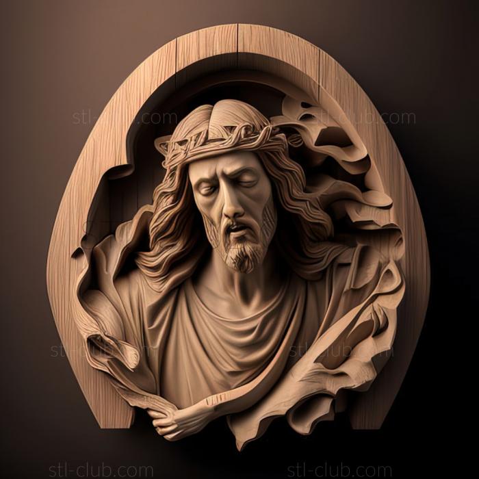 3D model st jesus (STL)